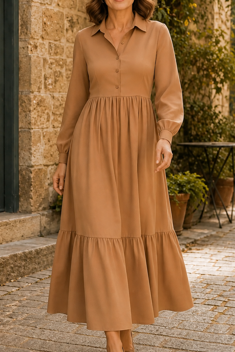 Juniper - Relaxed Swing Dress with Flowing Hem
