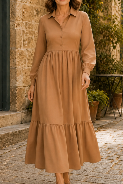 Juniper - Relaxed Swing Dress with Flowing Hem