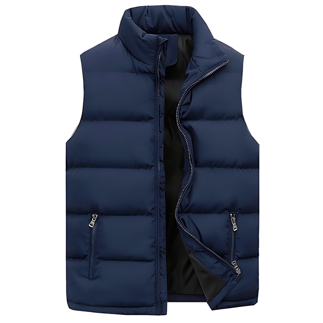 Nils - Quilted Puffer Gilet for Layering