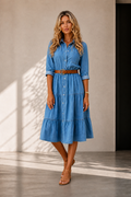 Barbara | Refined Effortless Midi Dress