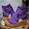 Dawn | Boho Buckle Orthopedic Wedge Sandals
