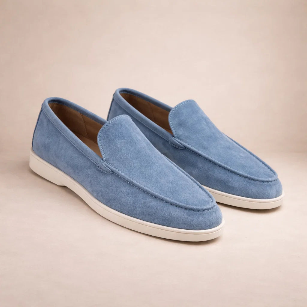 Wessel - Leather Slip-On Casual Loafers