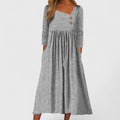 Calantha | Soft-Draped Chic Midi Dress