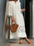 Caradine | Soft-Draped Chic Midi Dress