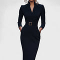 Carmelita | Feminine Wrap Midi Dress