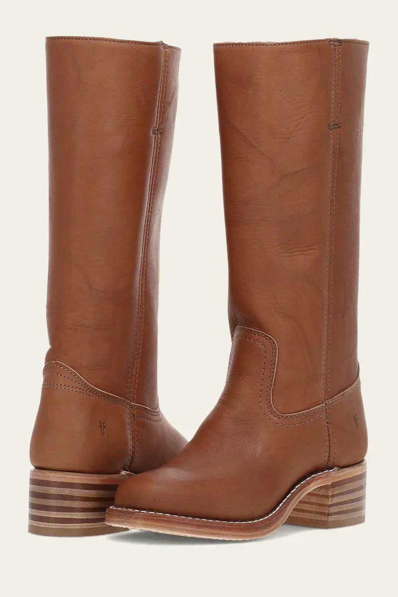 Kirsten - Mid-Calf Block Heel Western Boots