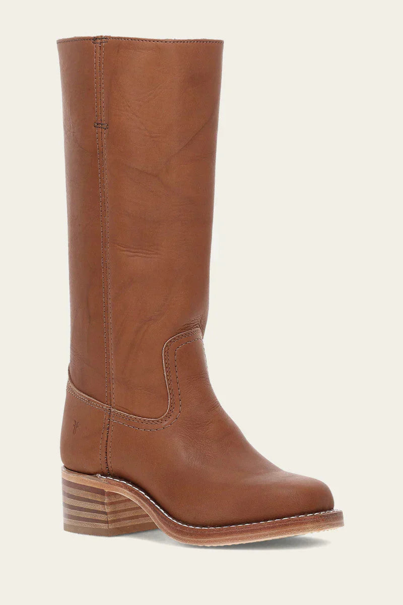 Kirsten - Mid-Calf Block Heel Western Boots