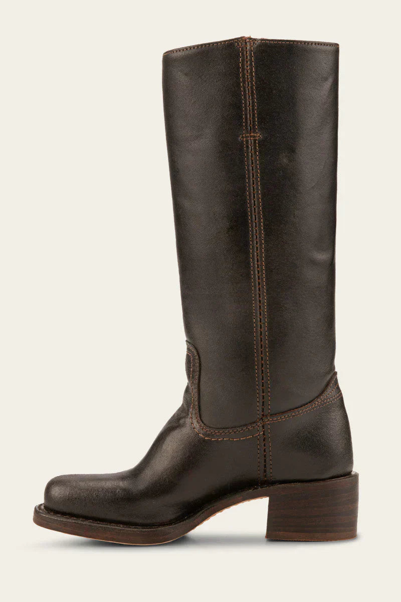 Kirsten - Mid-Calf Block Heel Western Boots