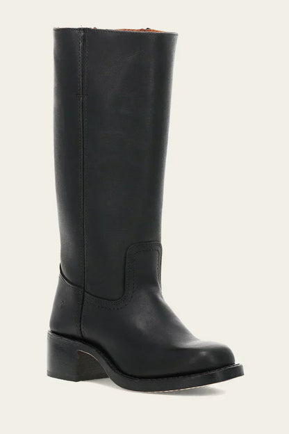 Kirsten - Mid-Calf Block Heel Western Boots