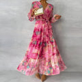 Cassilda | Floral Wrap Midi Dress