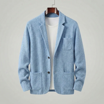 Emmett - Tailored Fit Jacket with Lapel Collar