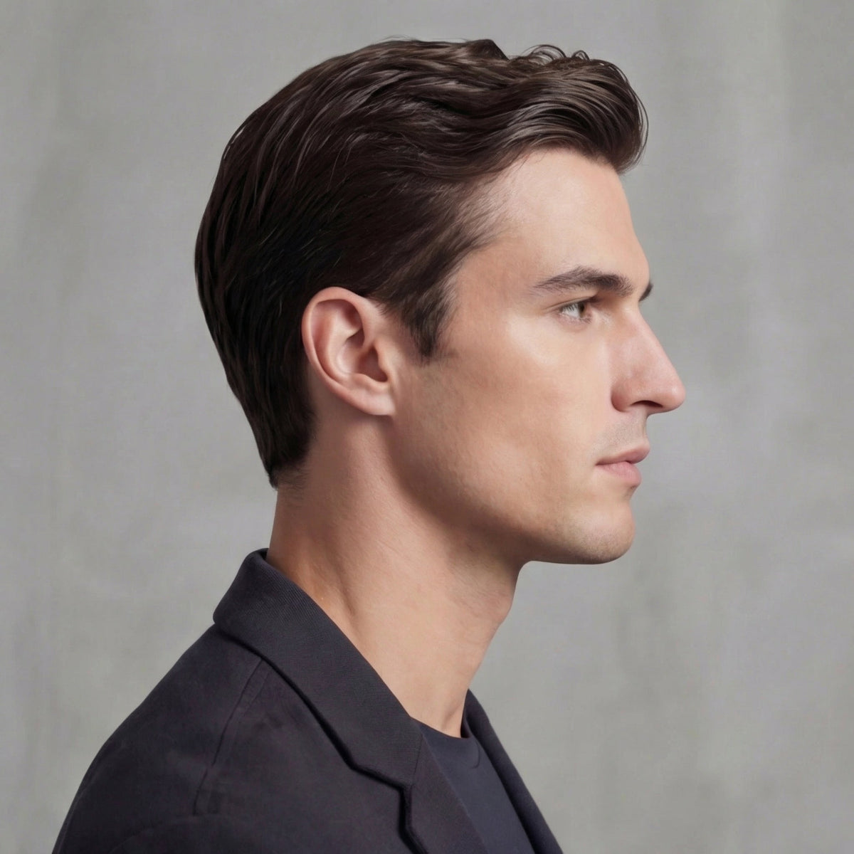 Emmett - Tailored Fit Jacket with Lapel Collar