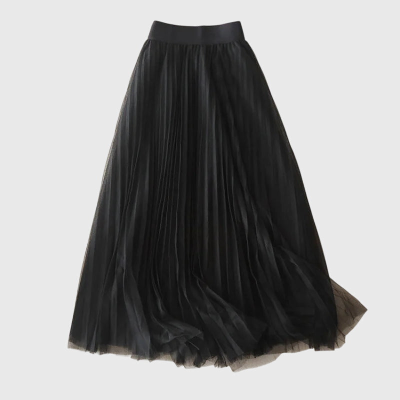 Isabelle - Layered Tulle Midi Skirt