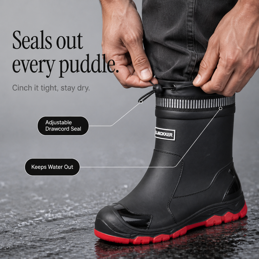 Laudine - Mid-Calf Rain Boots