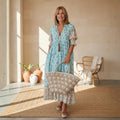 Chessa | Draped Breezy Maxi Dress
