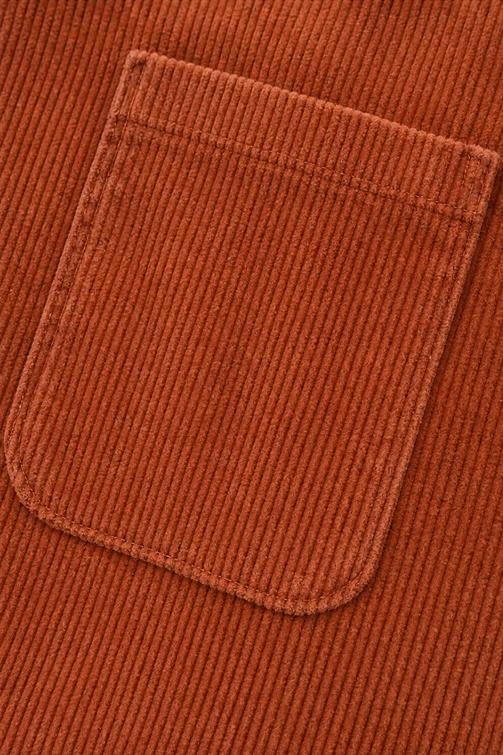 Clemency - Structured-Shoulder Corduroy-Look Jacket