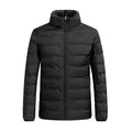 Connor | Hooded Winter Puffer Jacket with Quilted Panels