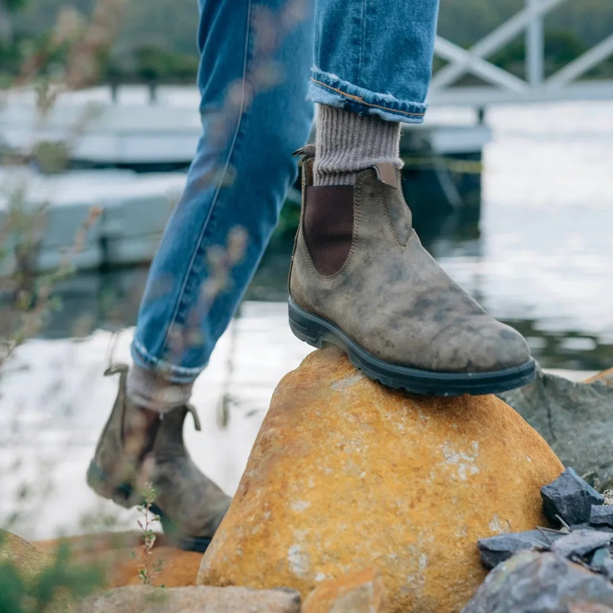 Ivo - Water Repellent Chelsea Boots with Slip-On Fit