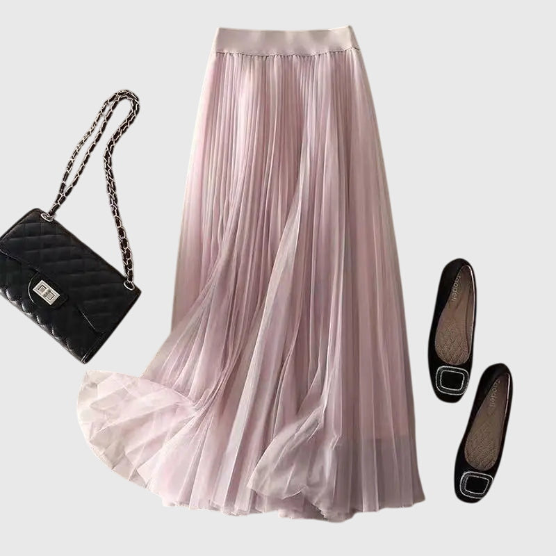 Isabelle - Layered Tulle Midi Skirt