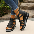 Hannah | Embellished Strappy Orthopedic Sandals
