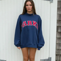 Daphne | Signature Varsity Mockneck Sweatshirt