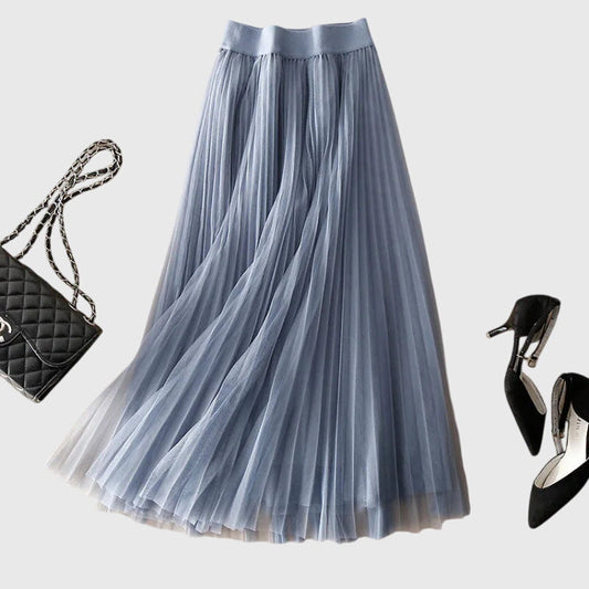 Isabelle - Layered Tulle Midi Skirt