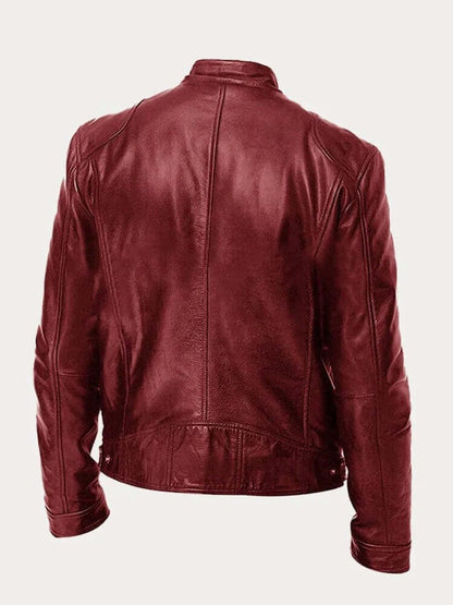 Genuine leather jacket for men