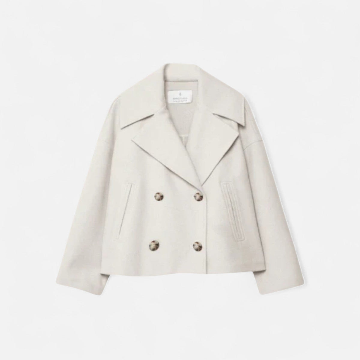 Wilma - Notch-Collar Cropped Blazer