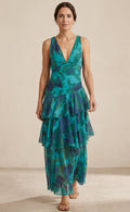 Domenica | Graceful Flowing Midi Dress