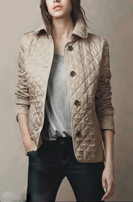 Women's autumn jacket for everyday layering wear