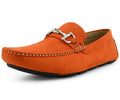 Jaycee | Suede Driving Loafers with Metal Bit