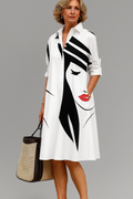 Dulcinea | Feminine Soft-Draped Midi Dress