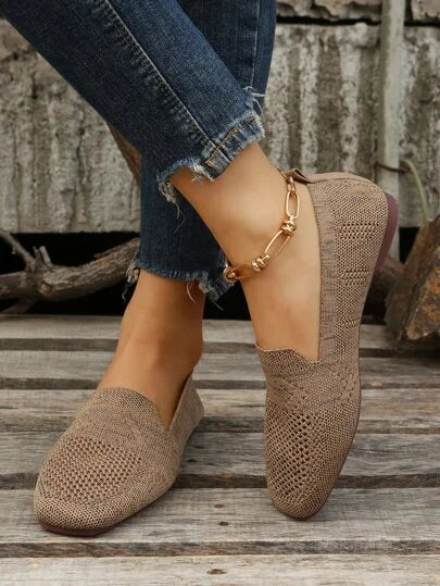 Women's classic orthopedic shoes for everyday wear - khaki