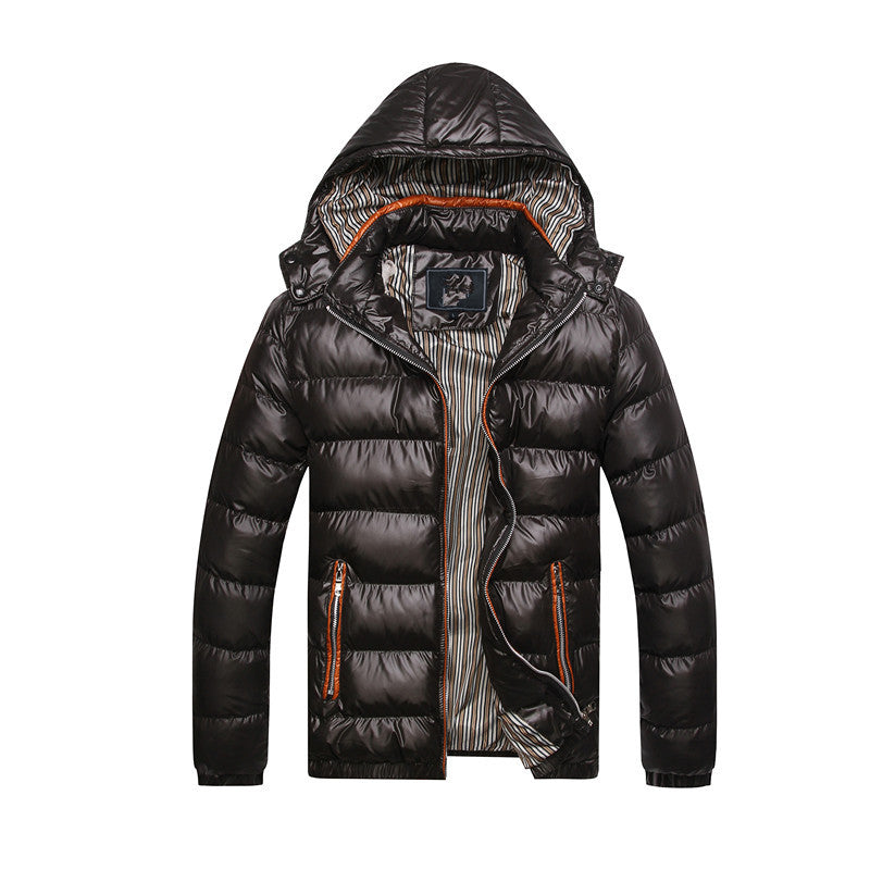 Women's winter puffer jacket with padded relaxed fit