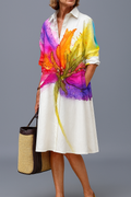 Elberta | Draped Breezy Midi Dress
