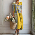 Elfreda | Chic Abstract Midi Dress