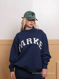 Eloise | Elevated Varsity Mockneck Sweatshirt