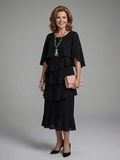 Enya | Graceful Flowing Midi Dress