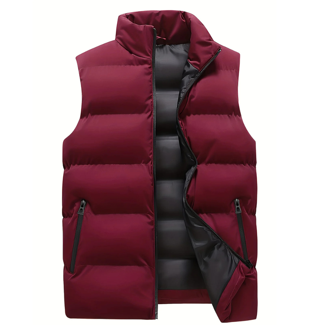Nils - Quilted Puffer Gilet for Layering
