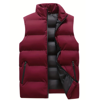Nils - Quilted Puffer Gilet for Layering