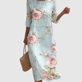 Fabiola | Airy Floral Midi Dress