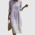 Faelina | Feminine Floral Midi Dress
