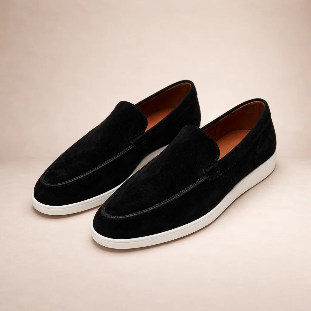 Wessel - Leather Slip-On Casual Loafers