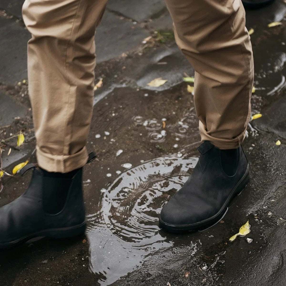 Ivo - Water Repellent Chelsea Boots with Slip-On Fit