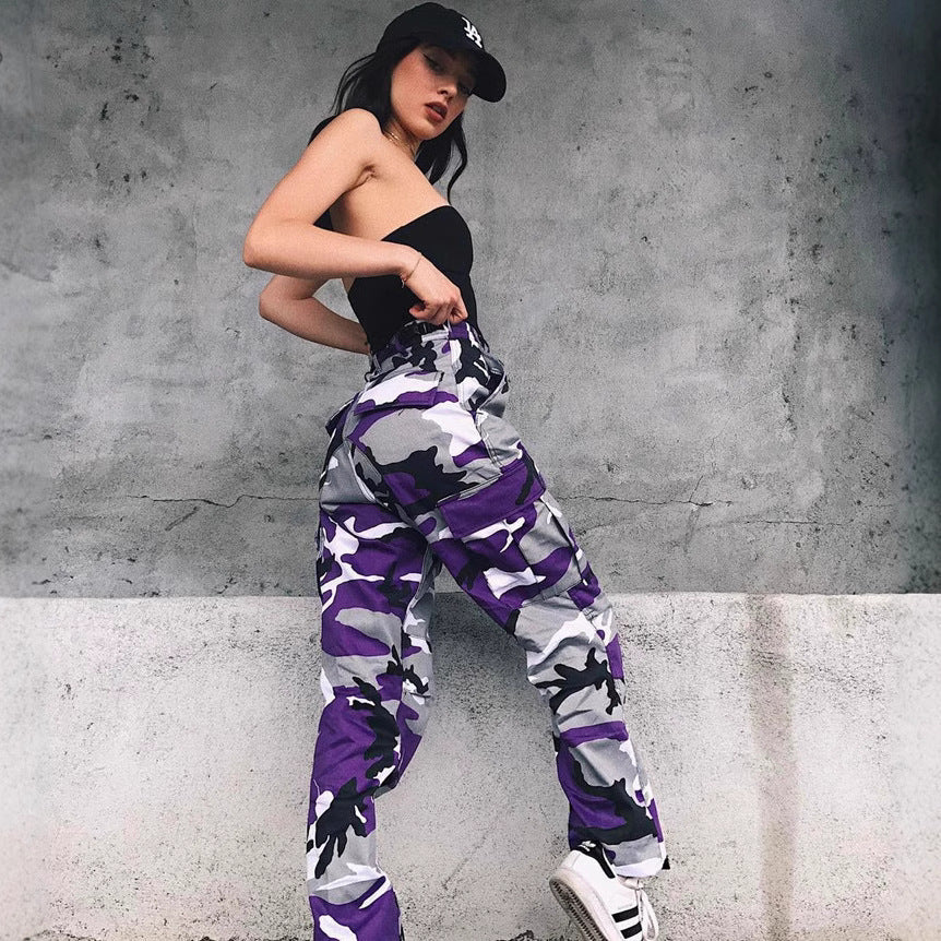 Fedora - Camouflage Cargo Trousers