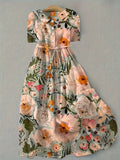 Florence | Feminine Floral Midi Dress