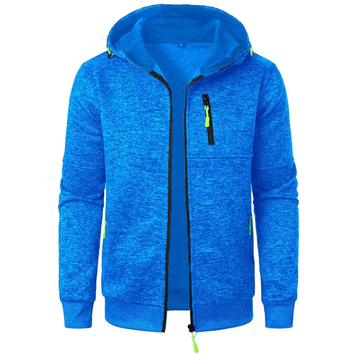 Gareth - Patterned Hoodie with Zip Pockets