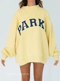 Greer | Effortless Varsity Mockneck Sweatshirt