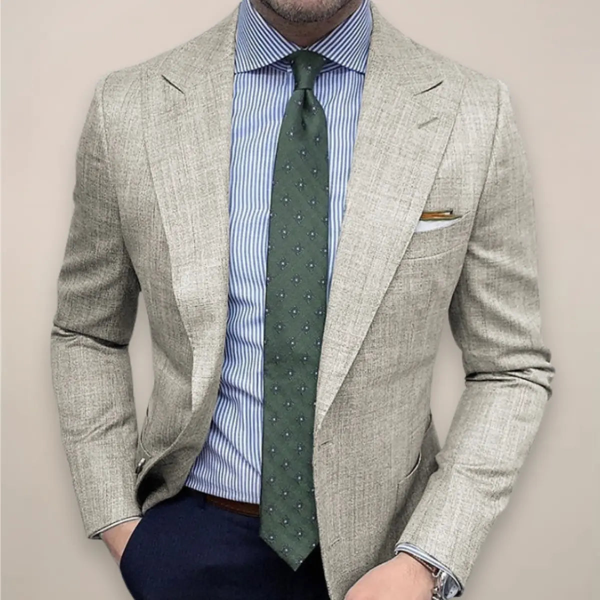 Casimiro - Tailored Blazer in Light Colourways