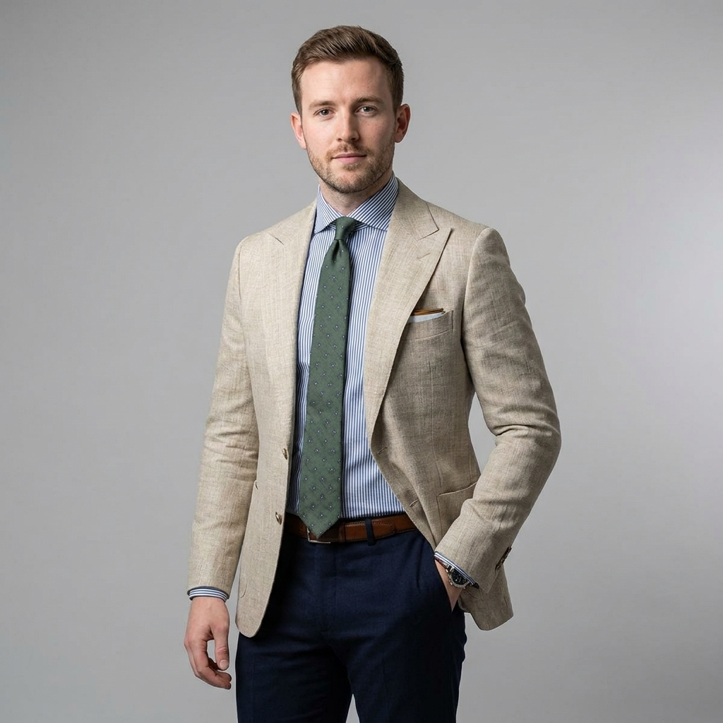 Casimiro - Tailored Blazer in Light Colourways